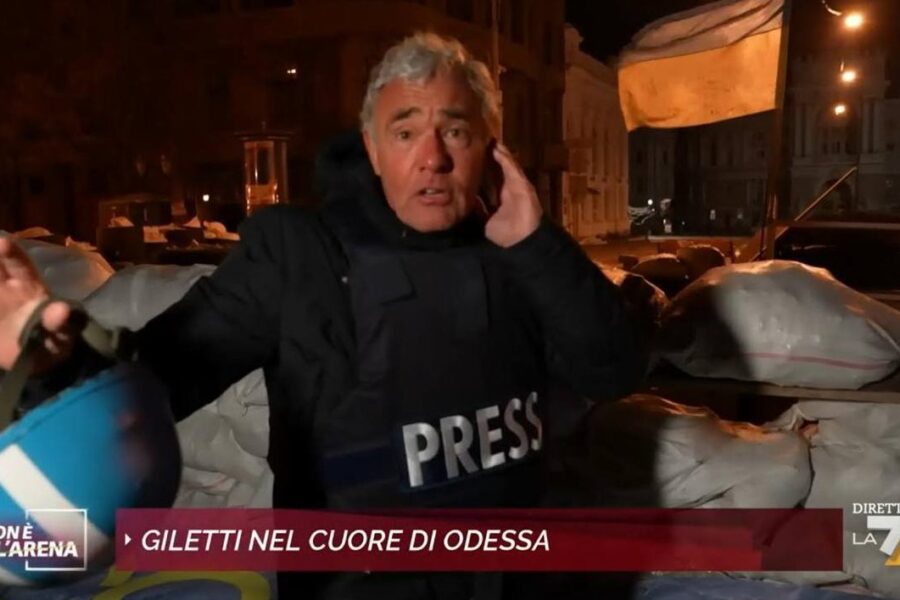 Massimo Giletti a Odessa, le critiche e lo scontro con Scanzi e Lucarelli: “Ha avuto le palle” Massimo Giletti a Odessa, le critiche e lo scontro con Scanzi e Lucarelli: “Ha avuto le palle”