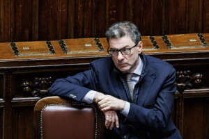Foto Roberto Monaldo / LaPresse
29-12-2023 Roma 
Politica
Camera dei deputati – Voto finale sulla legge di Bilancio
Nella foto Giancarlo Giorgetti

29-12-2023 Rome (Italy)
Politics
Chamber of deputies – Budget law
In the pic Giancarlo Giorgetti