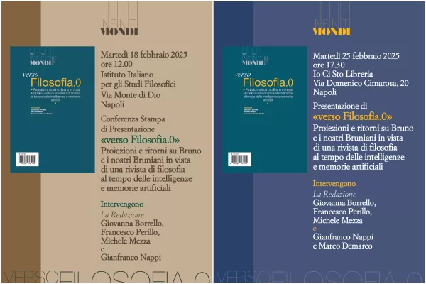 Filosofia.0, la nuova rivista al tempo delle intelligenze e memorie artificiali